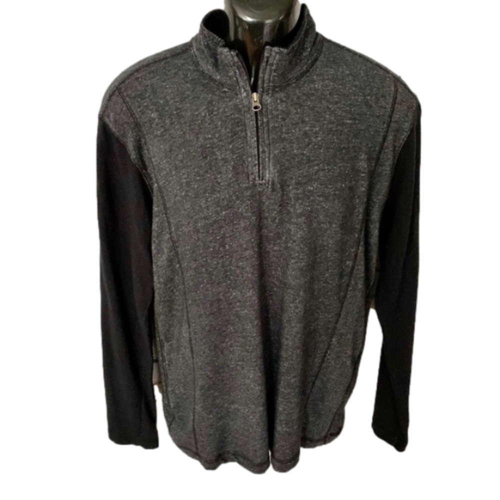Washed Stoned & Beaten Vintage 1946 Gray Pullover Sz L